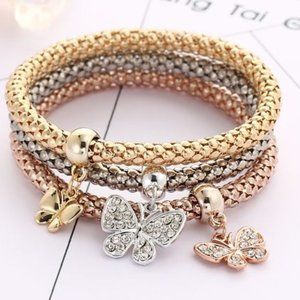 Fashion Butterfly Bow Bracelet